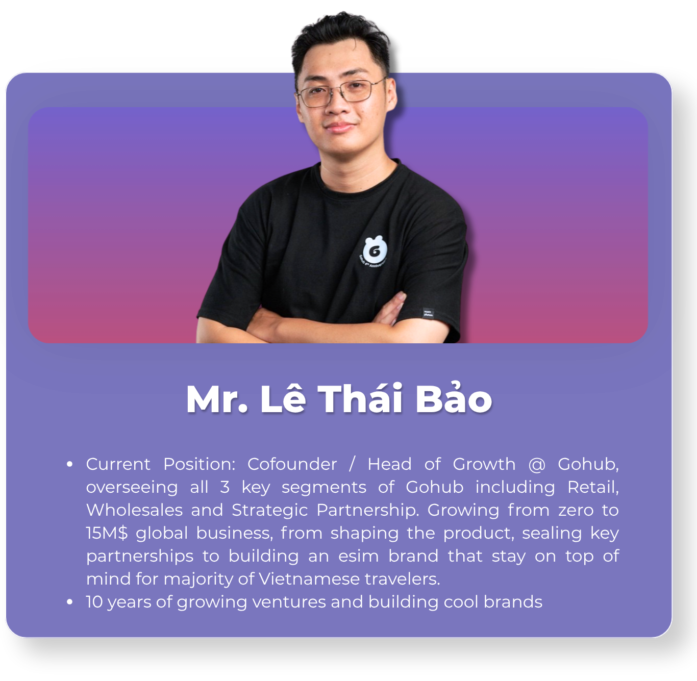 Mr. Lê Thái Bảo - Board of Mentors